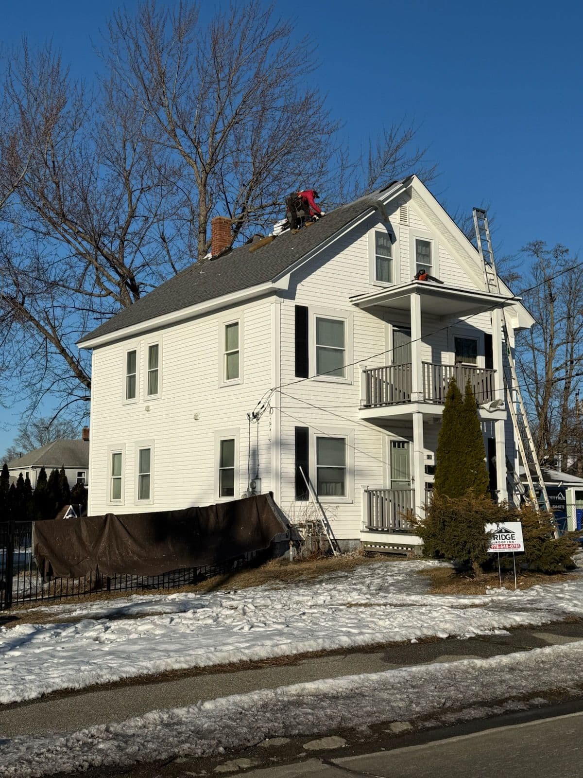 Ridge Roofing's GAF Roof Installation in Manchester