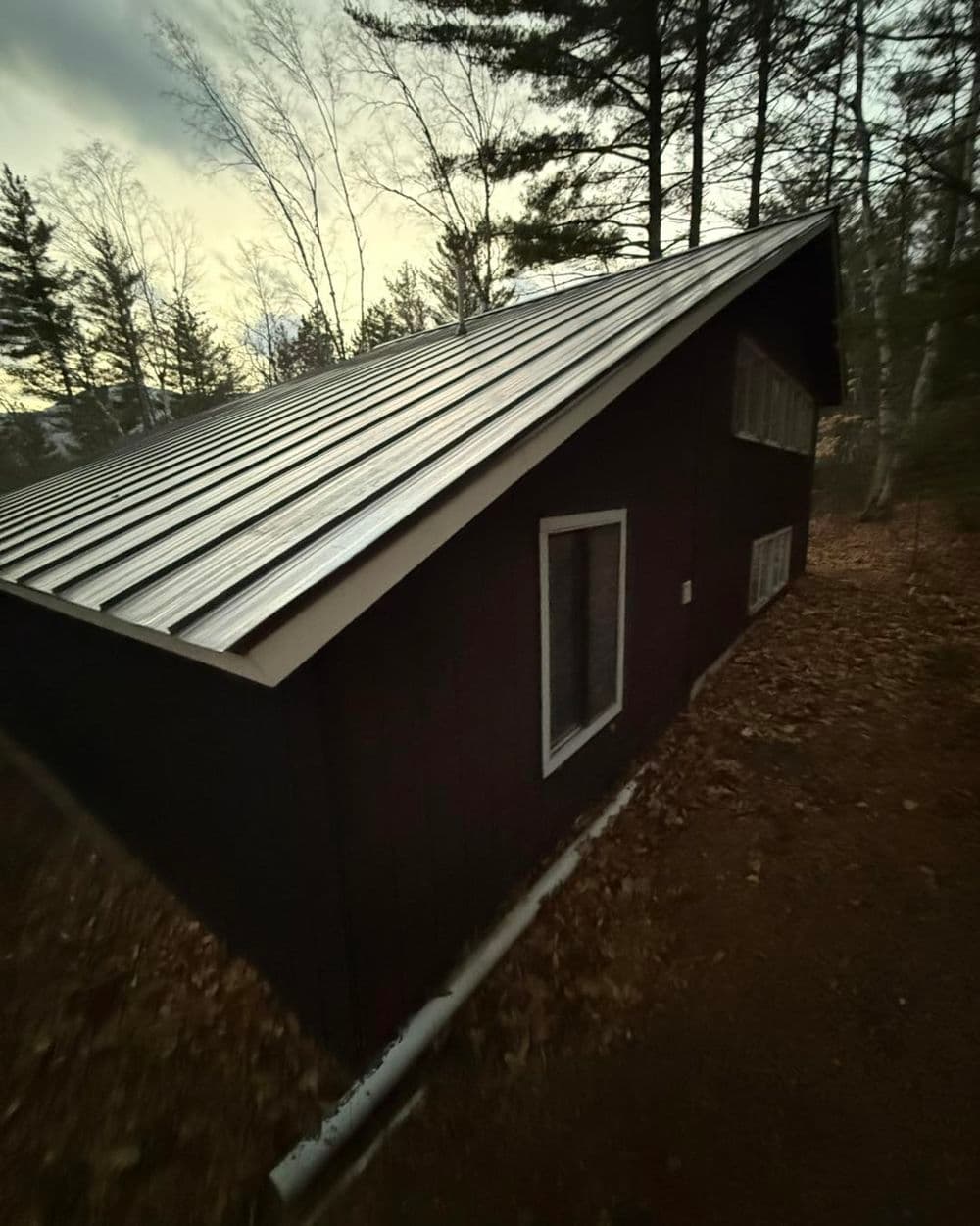 Gallery photos for Metal Roofing Installation for Cabin in Meredith, NH: Image #1