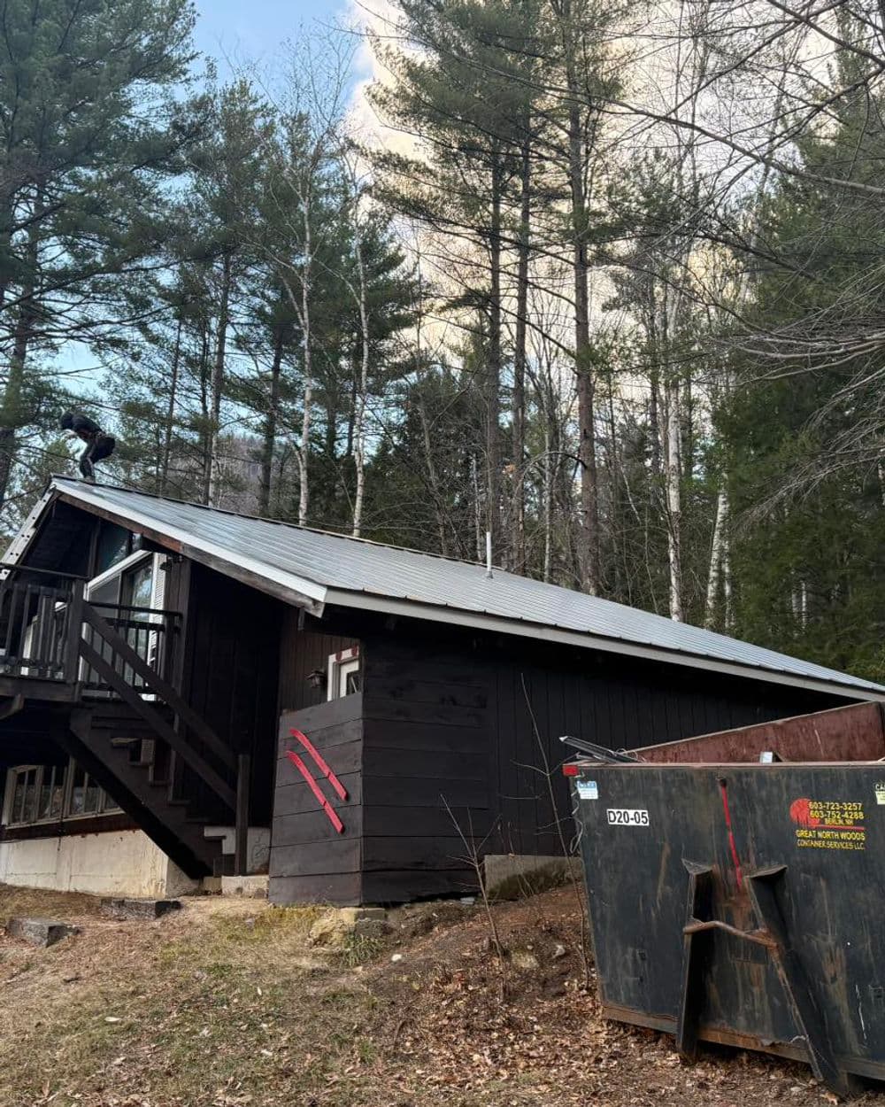Gallery photos for Metal Roofing Installation for Cabin in Meredith, NH: Image #3