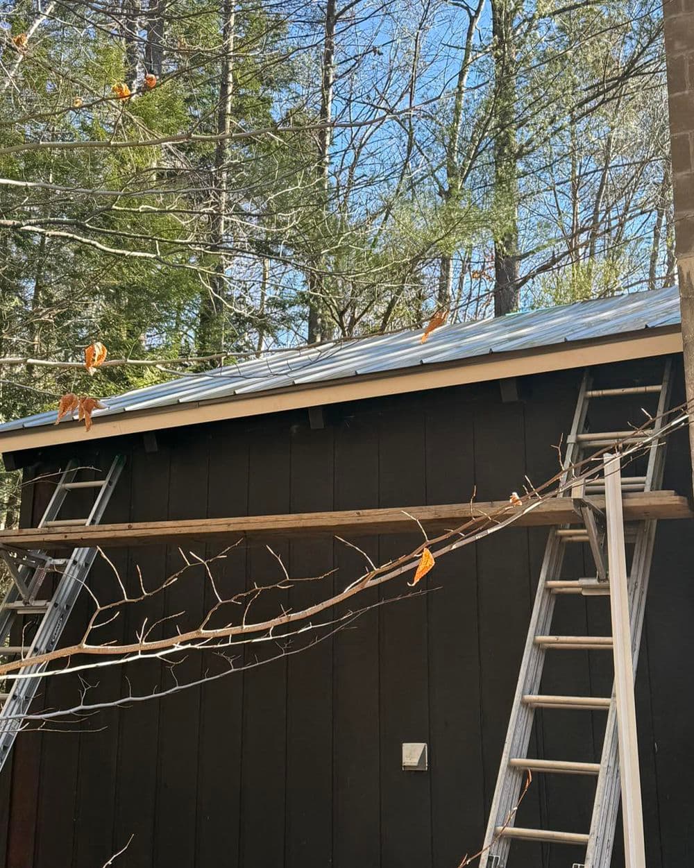 Gallery photos for Metal Roofing Installation for Cabin in Meredith, NH: Image #5