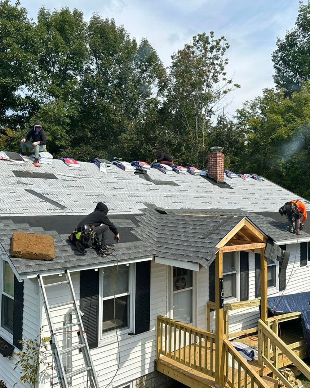 Gallery photos for Residential Roof Replacement and Renovation in Windham, ME: Image #6