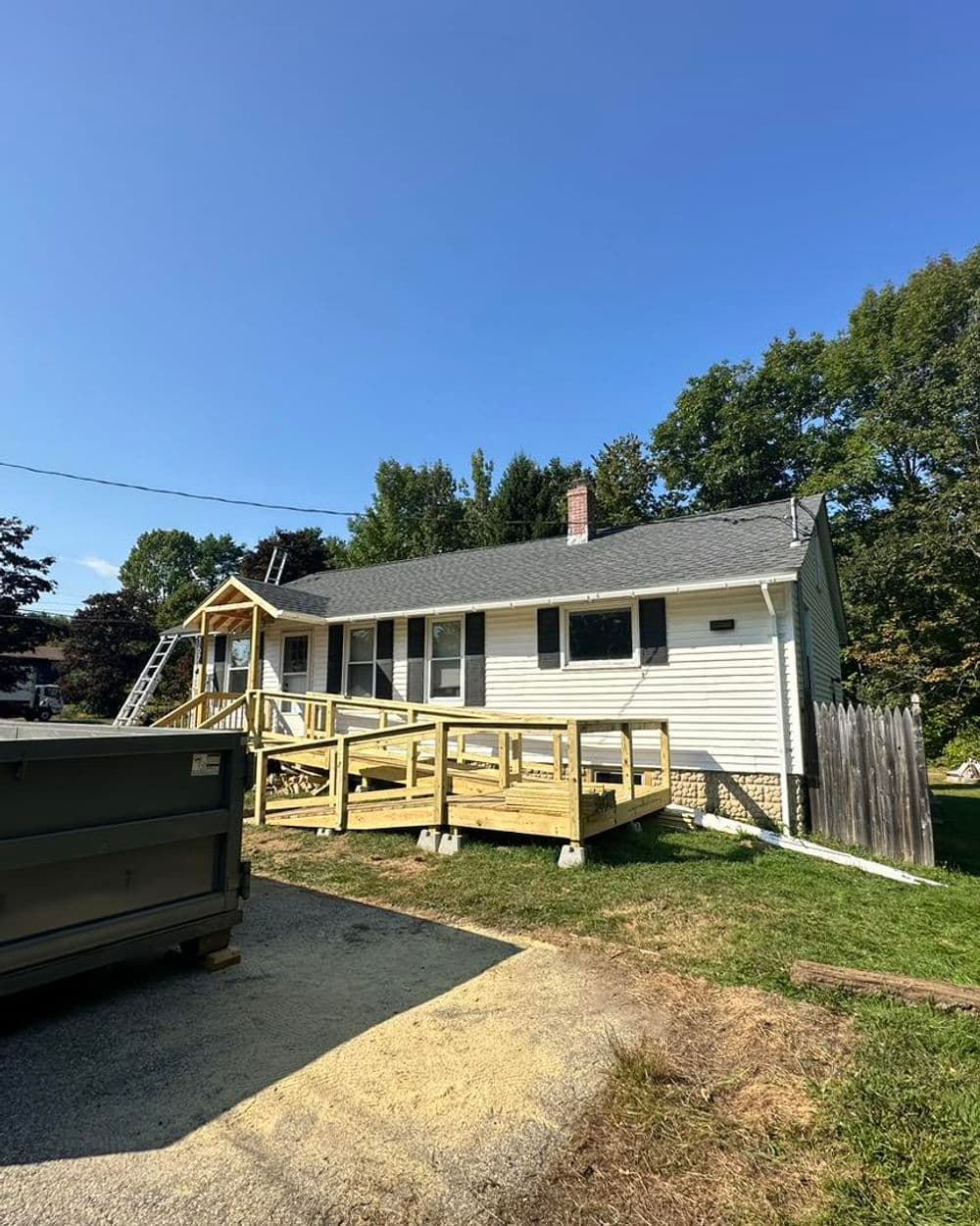 Gallery photos for Residential Roof Replacement and Renovation in Windham, ME: Image #1