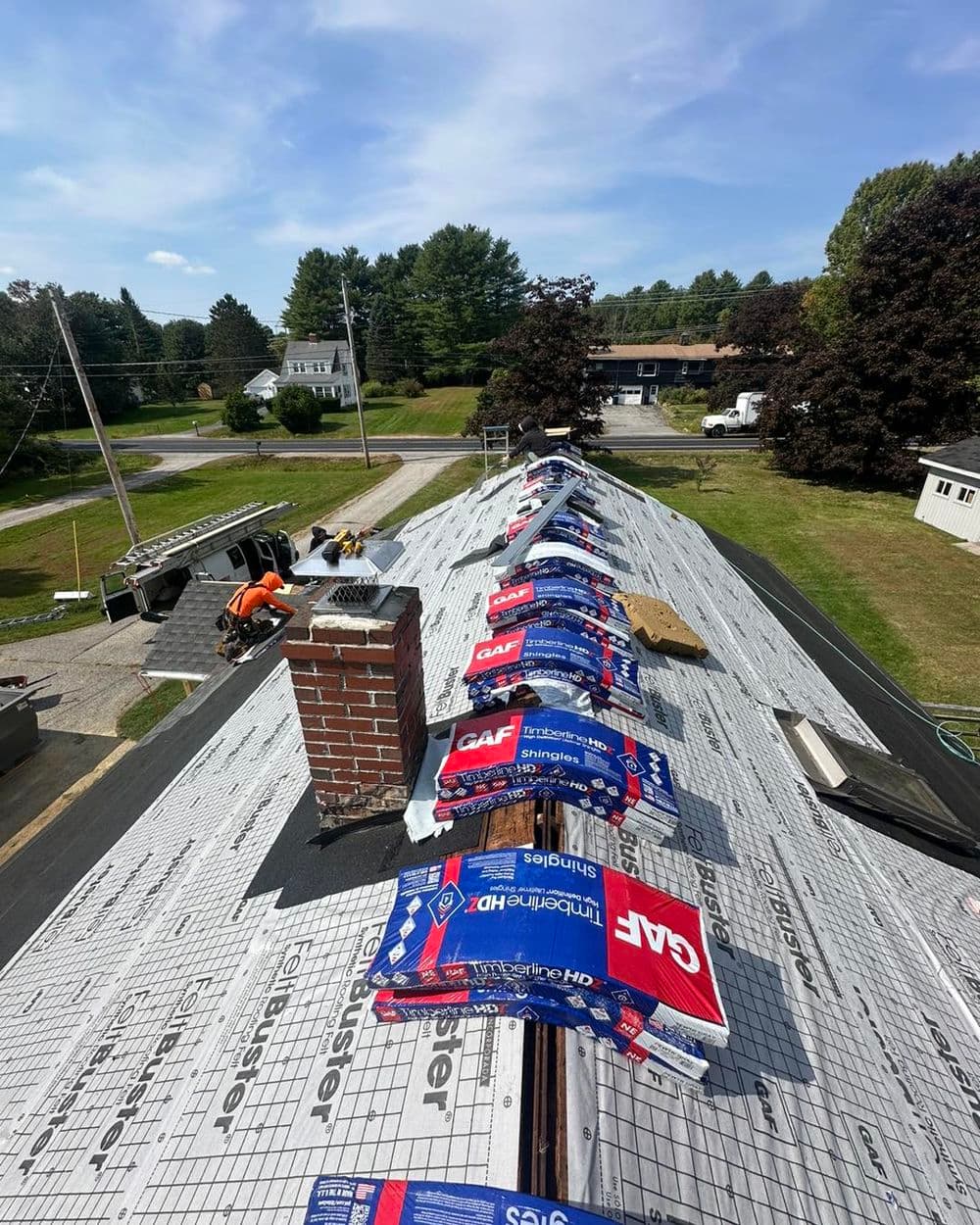 Gallery photos for Residential Roof Replacement and Renovation in Windham, ME: Image #7